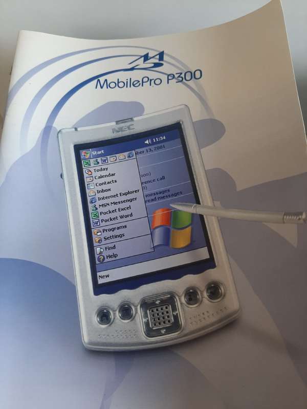 NEC Mobile Pro 300 PDA + Free printer.
