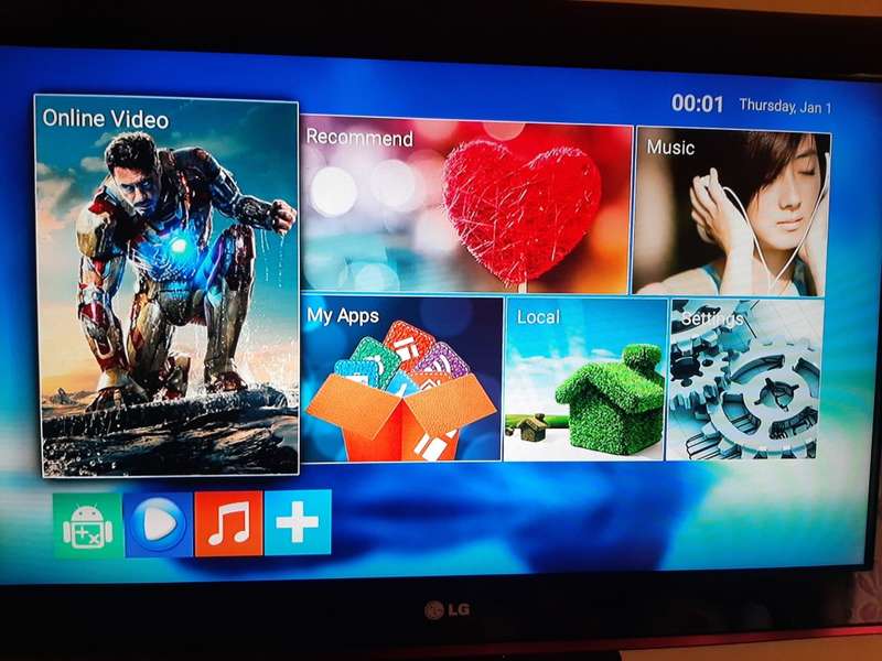 3 X MXQ TV BOX