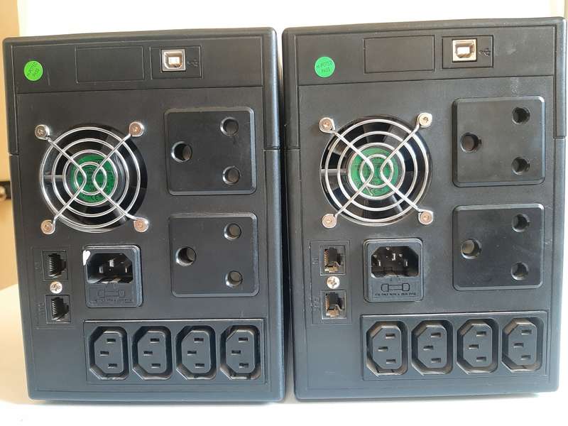RCT 2000VA UPS - Switch on and off. No batteries