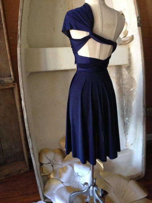 Infinity Wrap Dress  | Mini Plain | Save 20%
