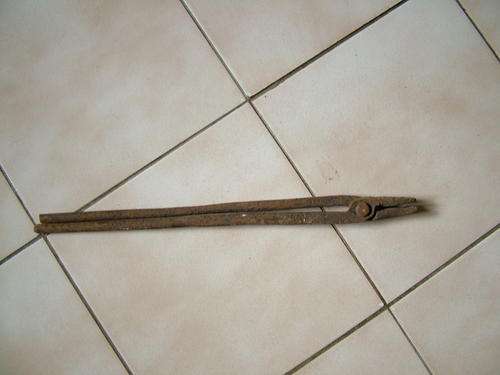 Antique blacksmithing Tongs