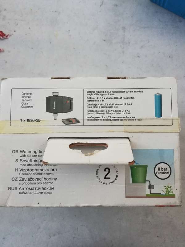 Gardena Timer system.  For sprinklers and irrigation systems.  NEVER BEEN USED.