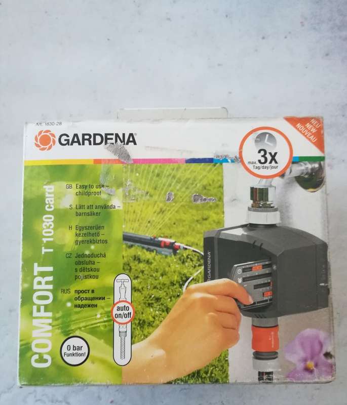 Gardena Timer system.  For sprinklers and irrigation systems.  NEVER BEEN USED.