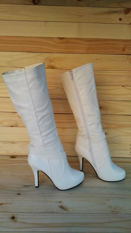 Stunning White Boots