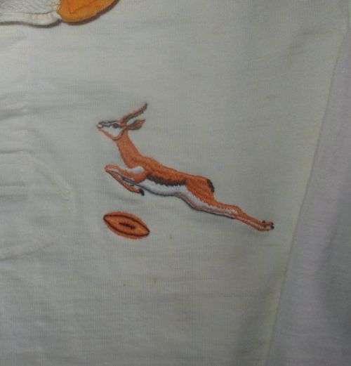 Springbok Rugby Jersey & Pendant 1981
