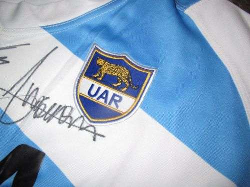 Argentina Rugby Jersey 2014 - Signed