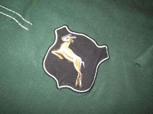 Springbok Rugby Jersey 1906 Replica - Signed