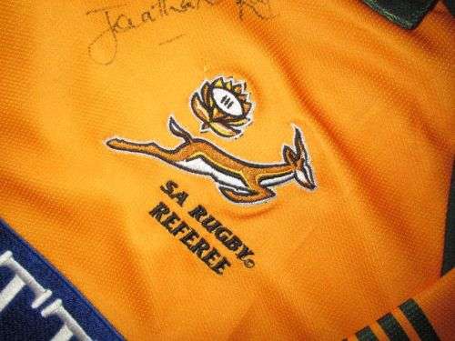 SA Referee Rugby Jersey - Signed