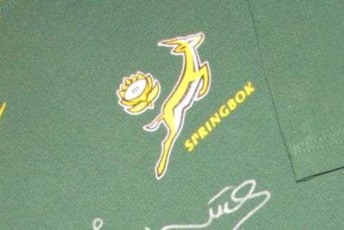 Springbok Rugby Jersey RWC 2003 - Signed