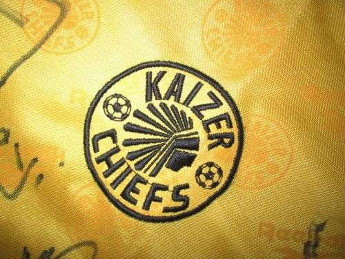 Kaizer Chiefs Soccer Shirt 1996 - Signed