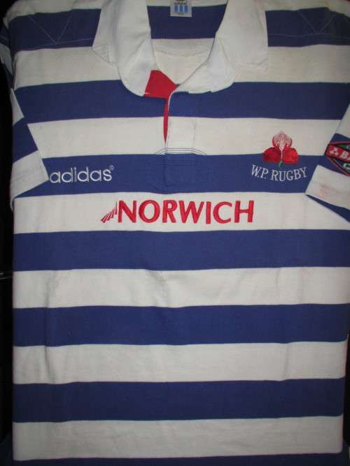 Western Province Rugby Jersey 1998 - Johnny Trytsman