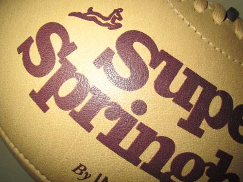 "Super Springbok" Leather Rugby Ball - Replica