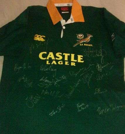 Springbok Jersey Signed by Team 2004