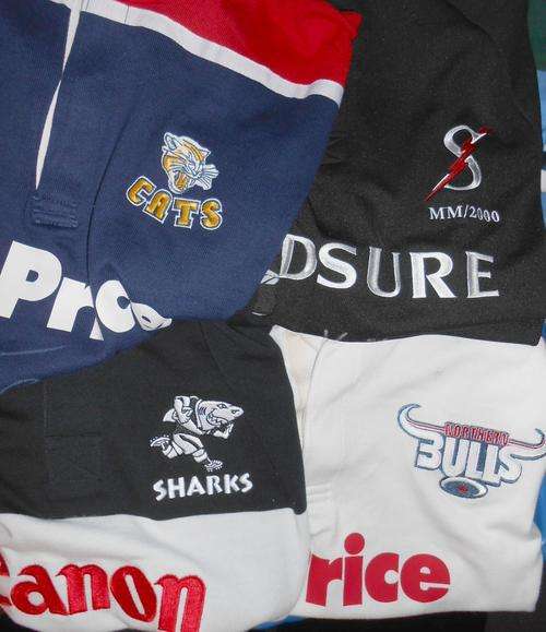 South Africa Super 12 jerseys Signed by Captains 2000