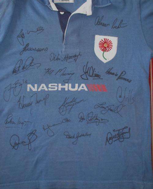 Blue Bulls Currie Cup jersey Signed by Team 1993