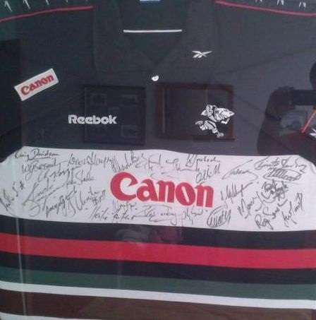 Sharks Super 12 Jersey Signed 2000