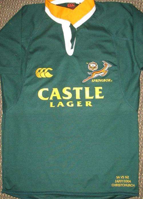 Springbok Rugby Jersey 2004