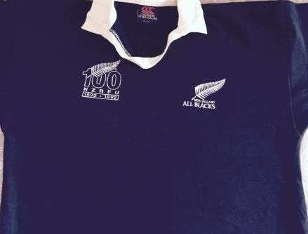 New Zealand Rugby Jersey 1992