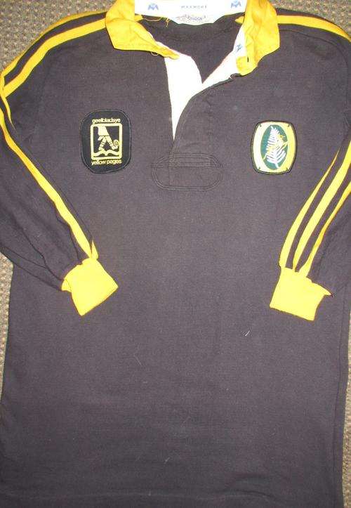 New Zealand Cavaliers Rugby Jersey 1986