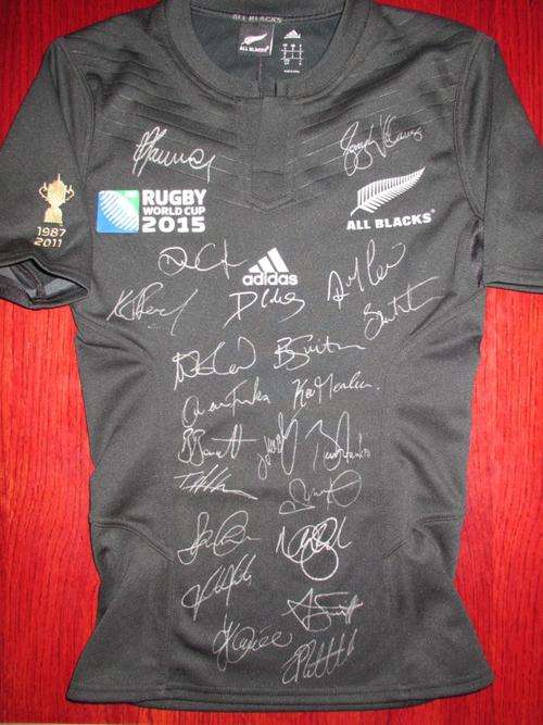 NZL All Blacks Rugby Jersey RWC 2015