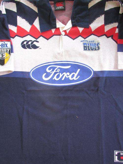 Auckland Blues Rugby Jersey 1998
