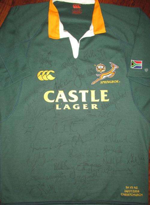 Springbok Rugby Jersey 2004