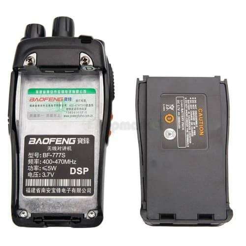 2 x Baofeng BF-777S 400-470MHz 5W Two-Way Radios Walkie Talkie