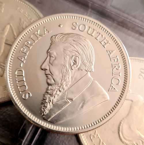 10 x Untouched 2020 Silver Krugerrands