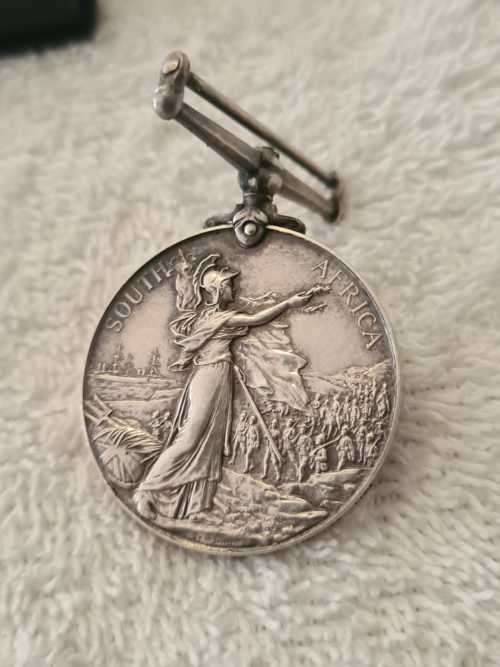 QUEENS MEDAL FULL SIZE... MR H.W. BACON IMP:MIL:RLY