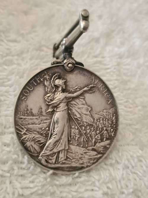 QUEENS MEDAL FULL SIZE... MR H.W. BACON IMP:MIL:RLY