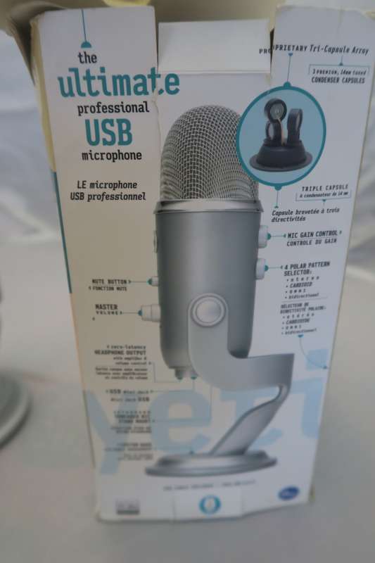 Blue Yeti Microphone *excluding USB Mini-B cable