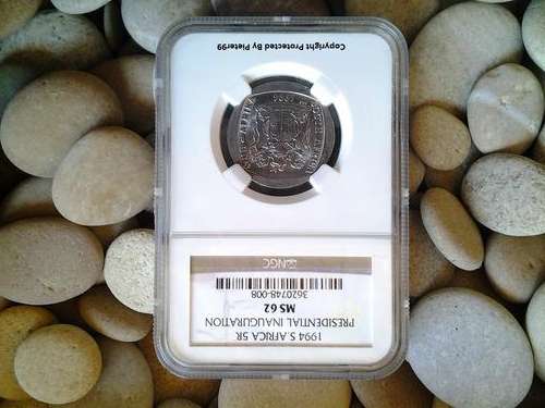 1994 Presidential Inauguration R5 Coin - MS62 NGC Graded - High Grade !!!