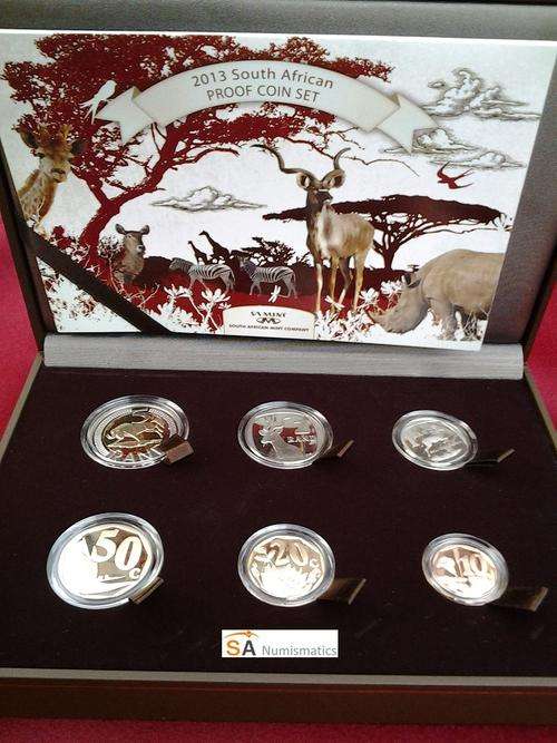 2013 South African Proof Set - MUST HAVE !!! - Be one of the First to own one of these!!