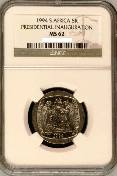 1994 Presidential Inauguration MS62 NGC GRADED - R1 Start !!!
