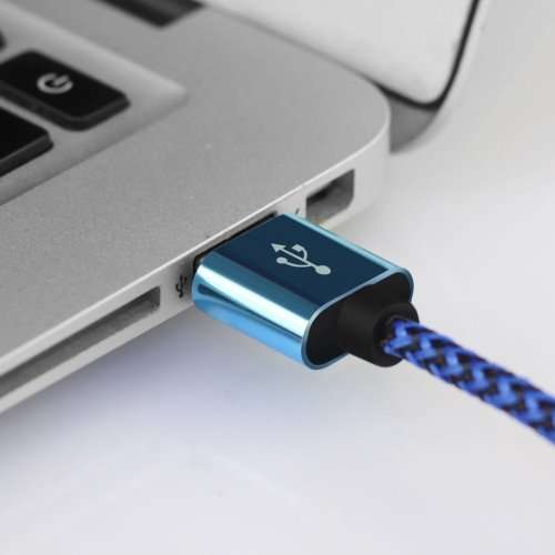 Lightning Cable, Sync Data & Cable Charging Cord Nylon Braided for iPhone 7/7plus/6/6plus/6s/6splus