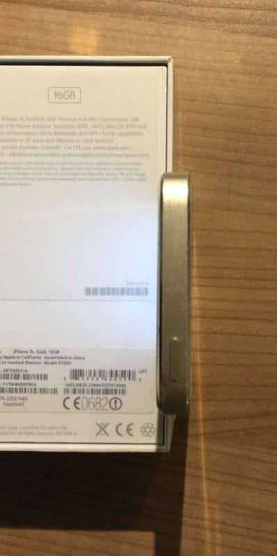 iPhone 5s 16gb Gold