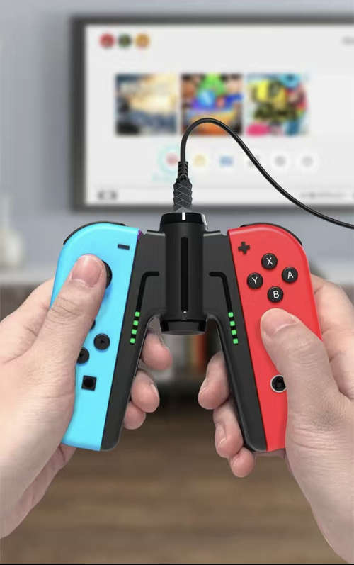 Joy Con Charging Grip for Nintendo Switch - White