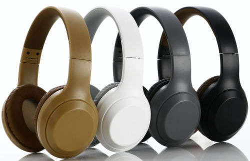 Bluetooth 5.0 Wireless Headphones - BT1628 - Brown