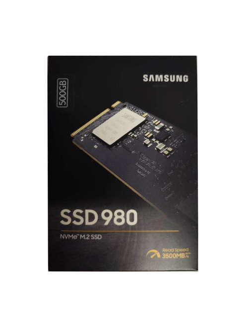 Samsung 980 500GB M.2 PCI-e 3.0 NVMe Solid State Drive (SSD) / Maximum Read Speed 3,100 MB/s / Maxim
