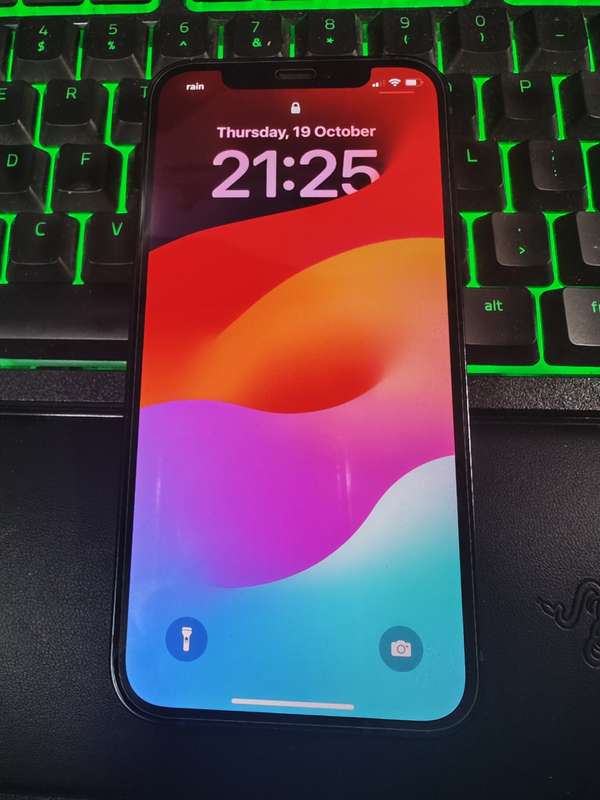 iPhone 12 128GB Black - Dual Sim Card Version