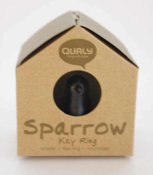 Birdhouse Key Ring - YELLOW