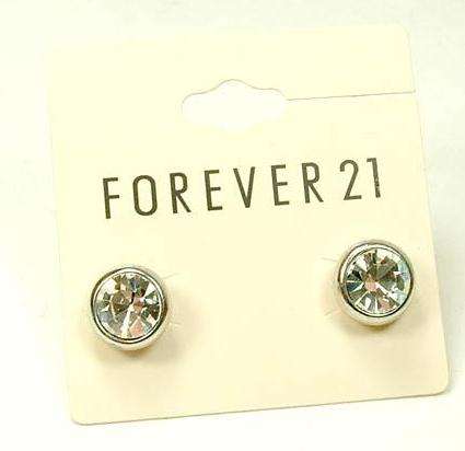 ***True Grace Accessories*** Simple Stud Earrings (White)