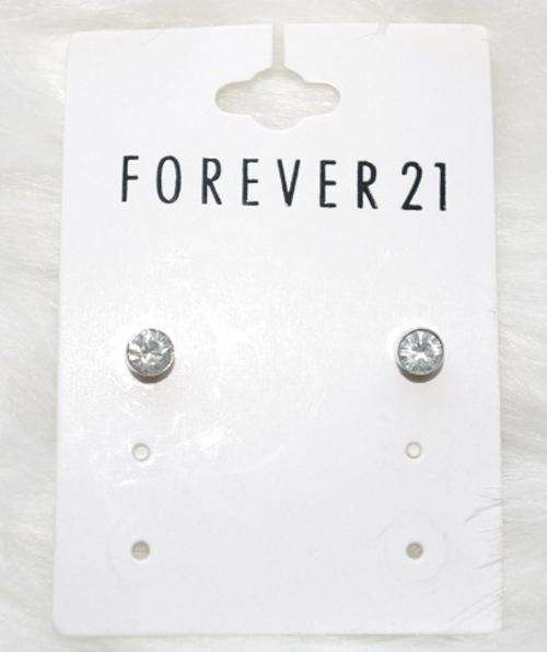 ***True Grace Accessories*** Silver Tone Stud Earrings