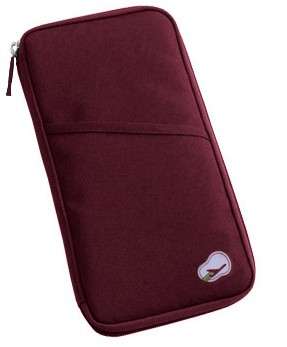 Multi Purpose Travel Passport Credit Id Card Cash Holder Organizer Wallet Purse Case Bag