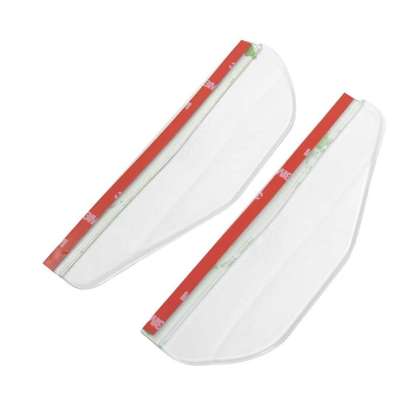 2 PCS Clear Rear View Mirror Rainproof Blade for Car