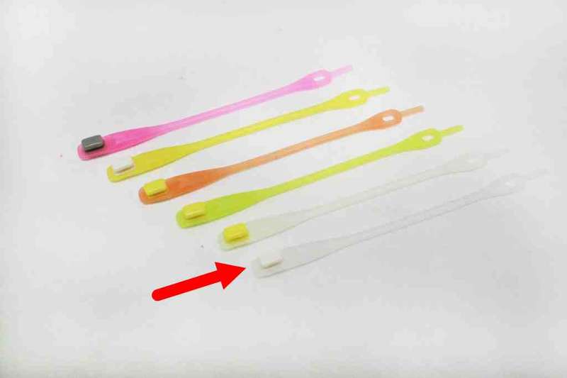 SHOE LACES - White (8 pcs)