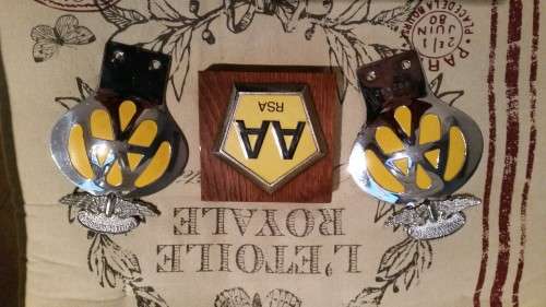 Lot of Three AA badges