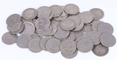 Rhodesian 3 Pence Coin Lot
