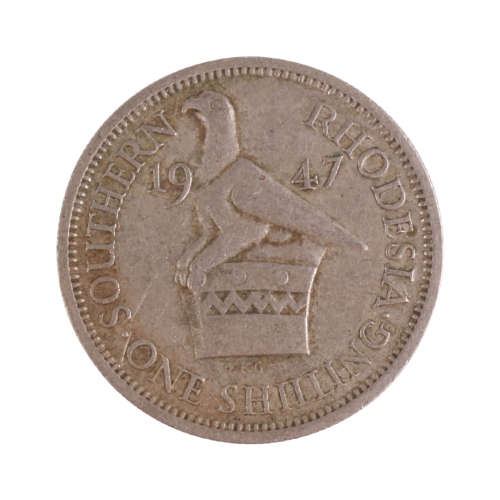 1947 Southern Rhodesian lot (Fine Detail) - Half Crown + 2 Shilling + 1 Shilling + 6 Pence + 1 Penny