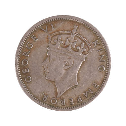 1947 Southern Rhodesian lot (Fine Detail) - Half Crown + 2 Shilling + 1 Shilling + 6 Pence + 1 Penny